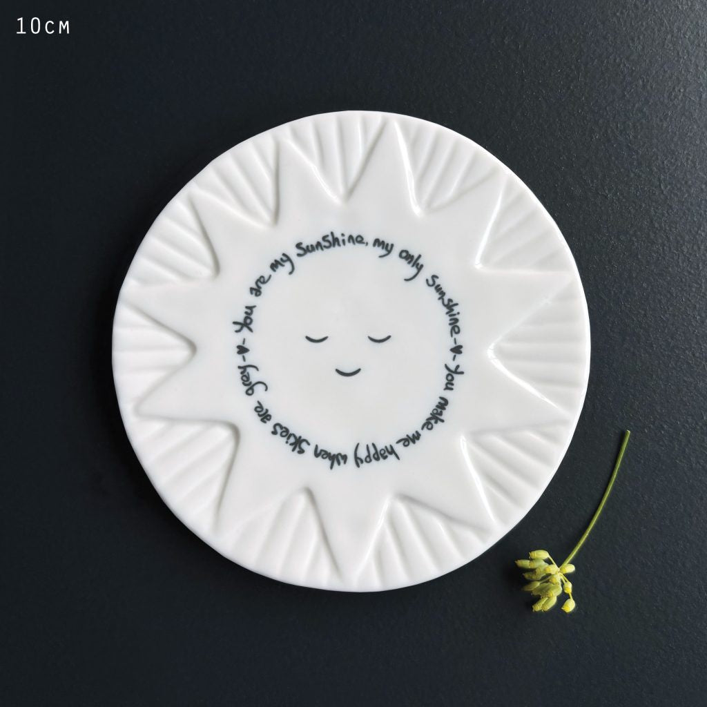 East of India Sun coaster-You are my sunshine