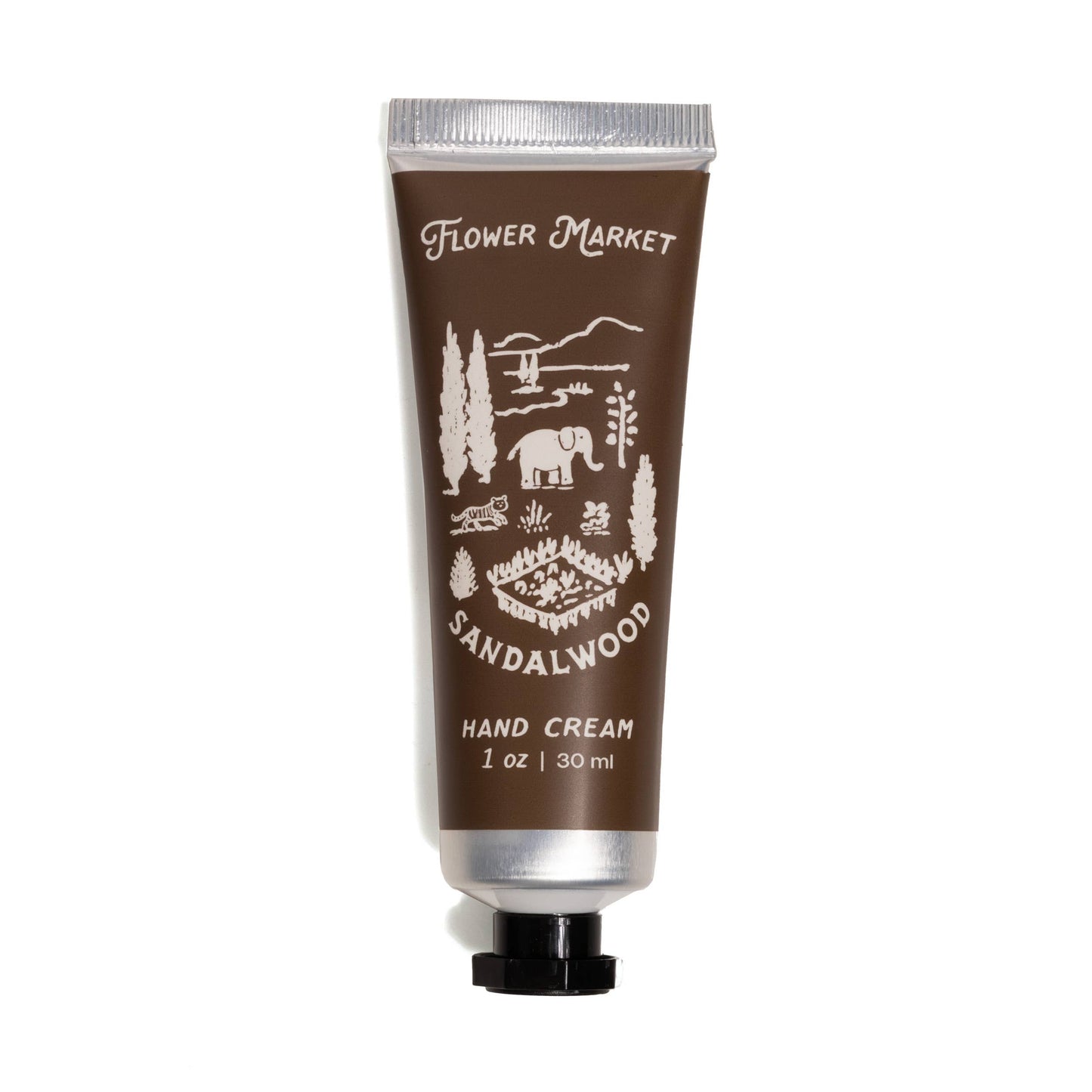 Sandalwood Hand Cream Flower Market - Precious Sparkle
