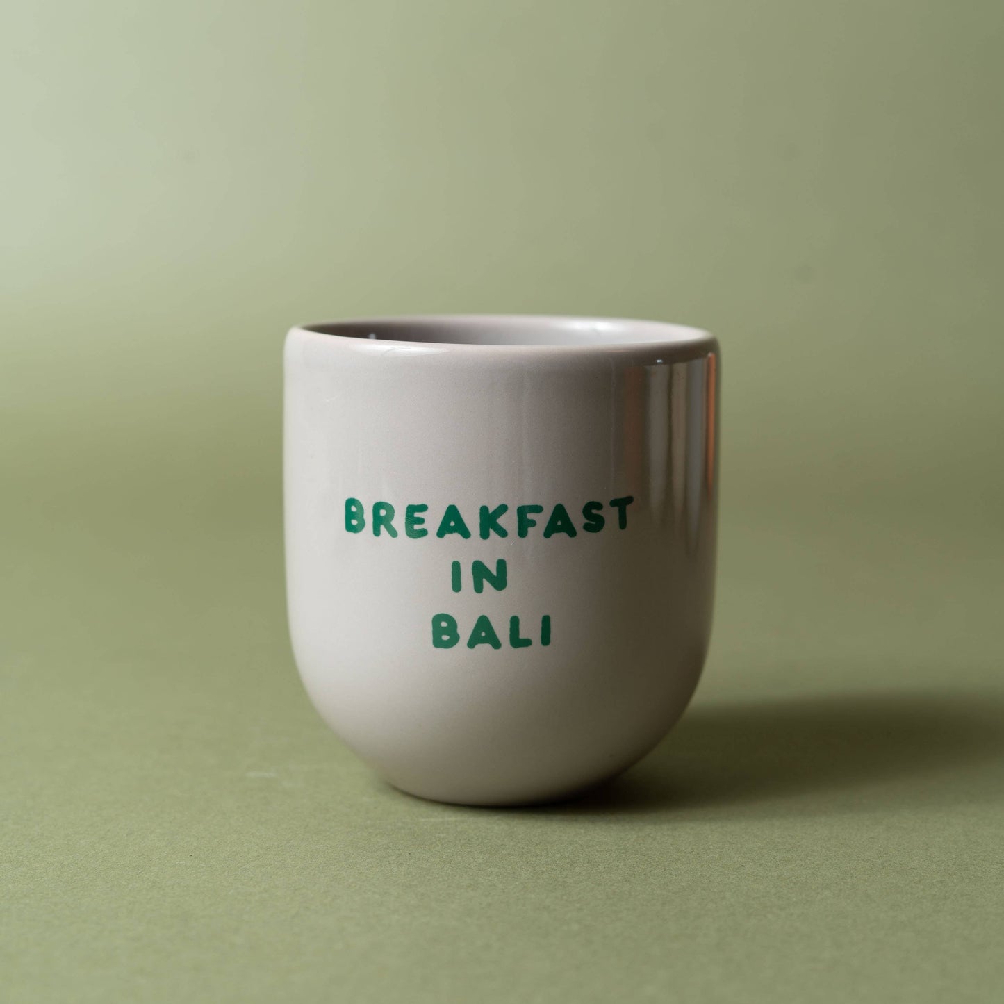 Sisi mug, Breakfast in Bali