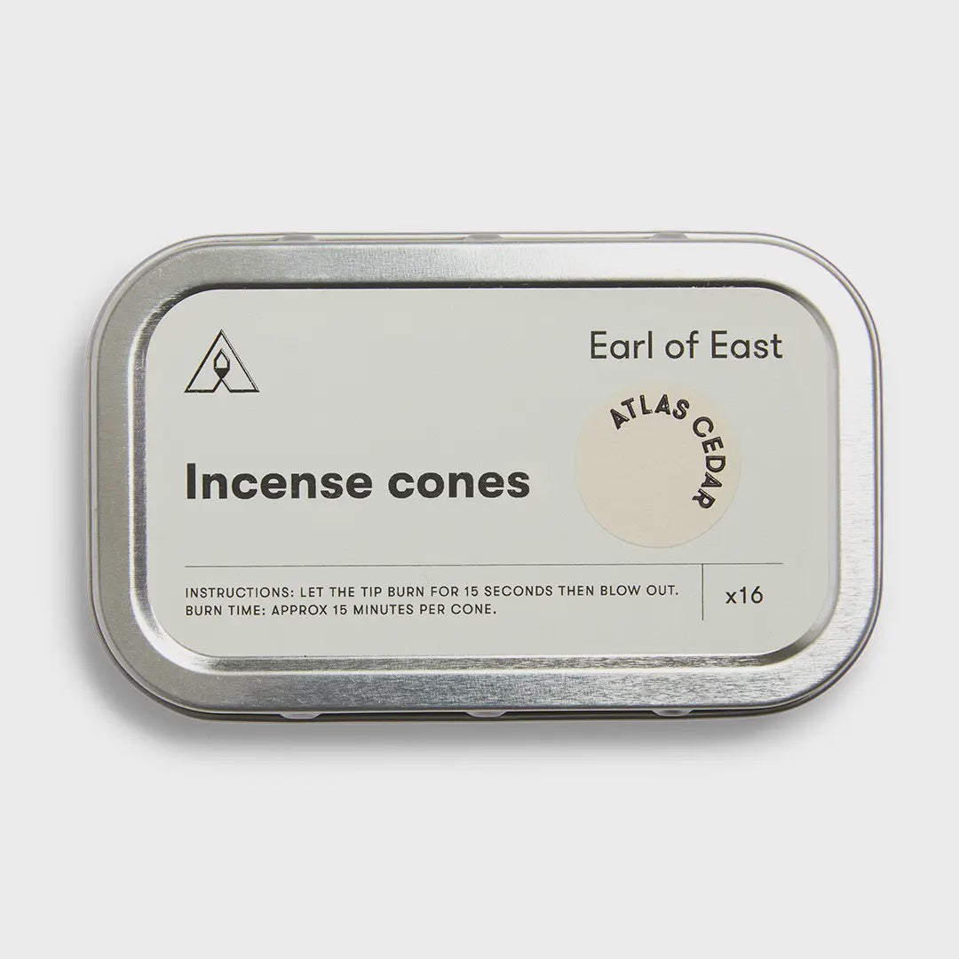 Earl of East Atlas Cedar Incense Cones - Precious Sparkle