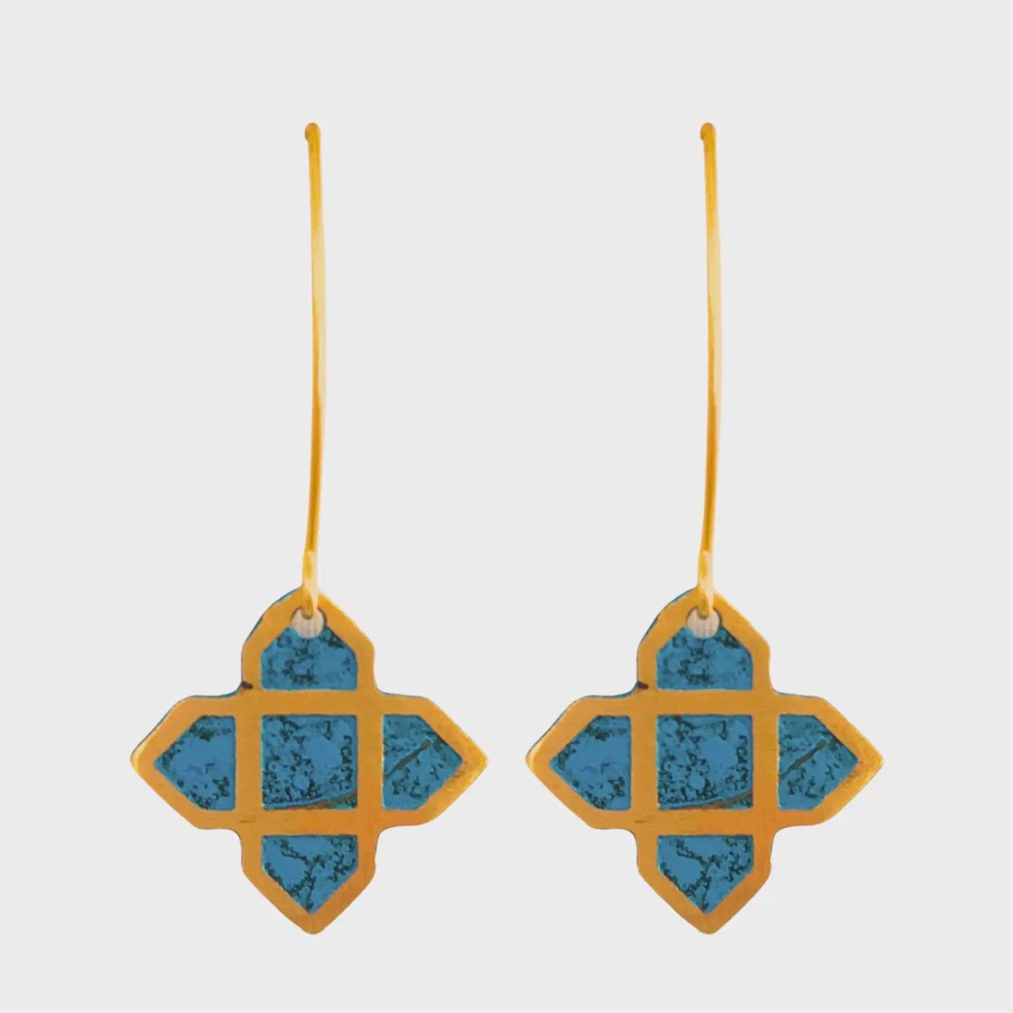 Anita Hook Earrings Blue - Precious Sparkle