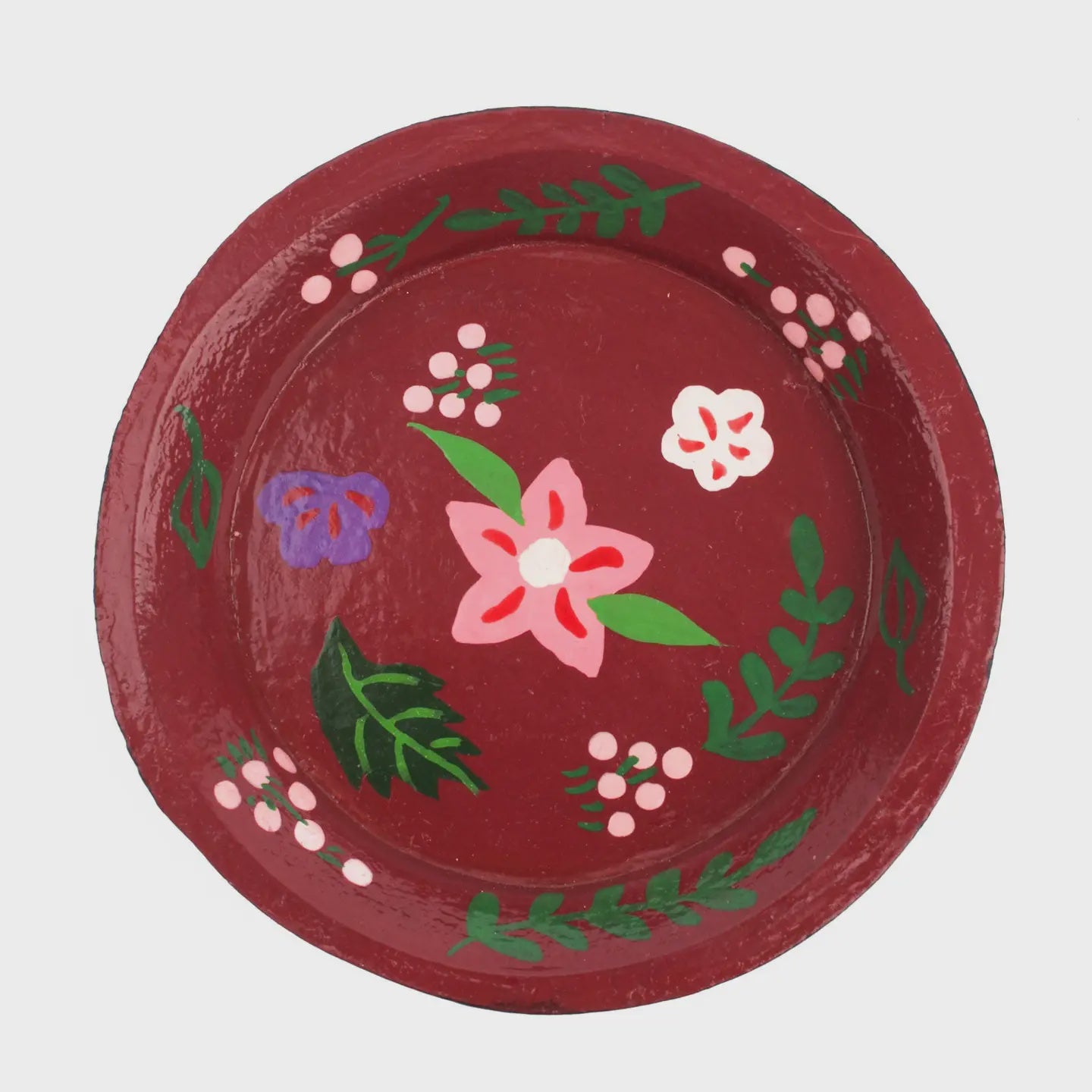 My Doris Burgundy Trinket Dish - Precious Sparkle