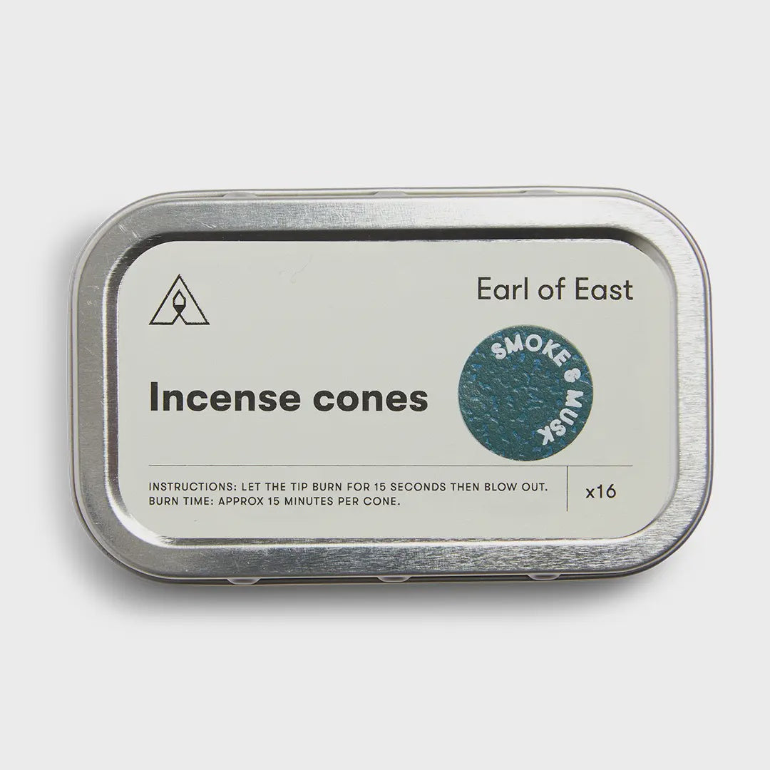 Earl of East Smoke & Musk Incense Cones - Precious Sparkle
