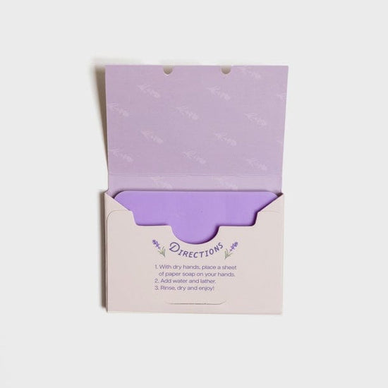 123 Farm Homewares Lavender Paper Soap 123 Farm