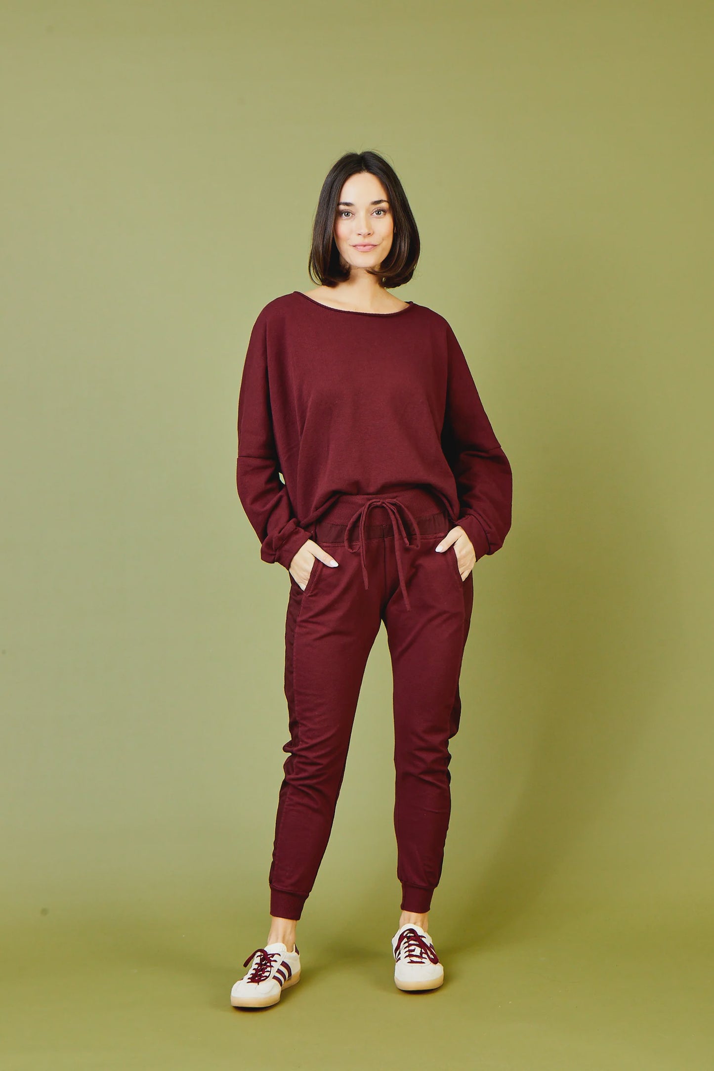 Suzy D 153 Ultimate Joggers Claret