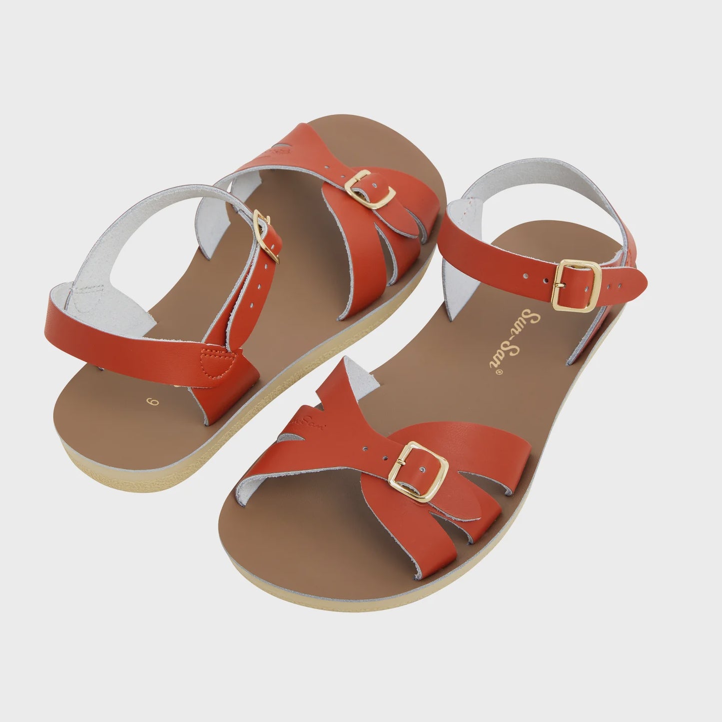 Salt Water Boardwalk Paprika Women's Sandals - Precious Sparkle
