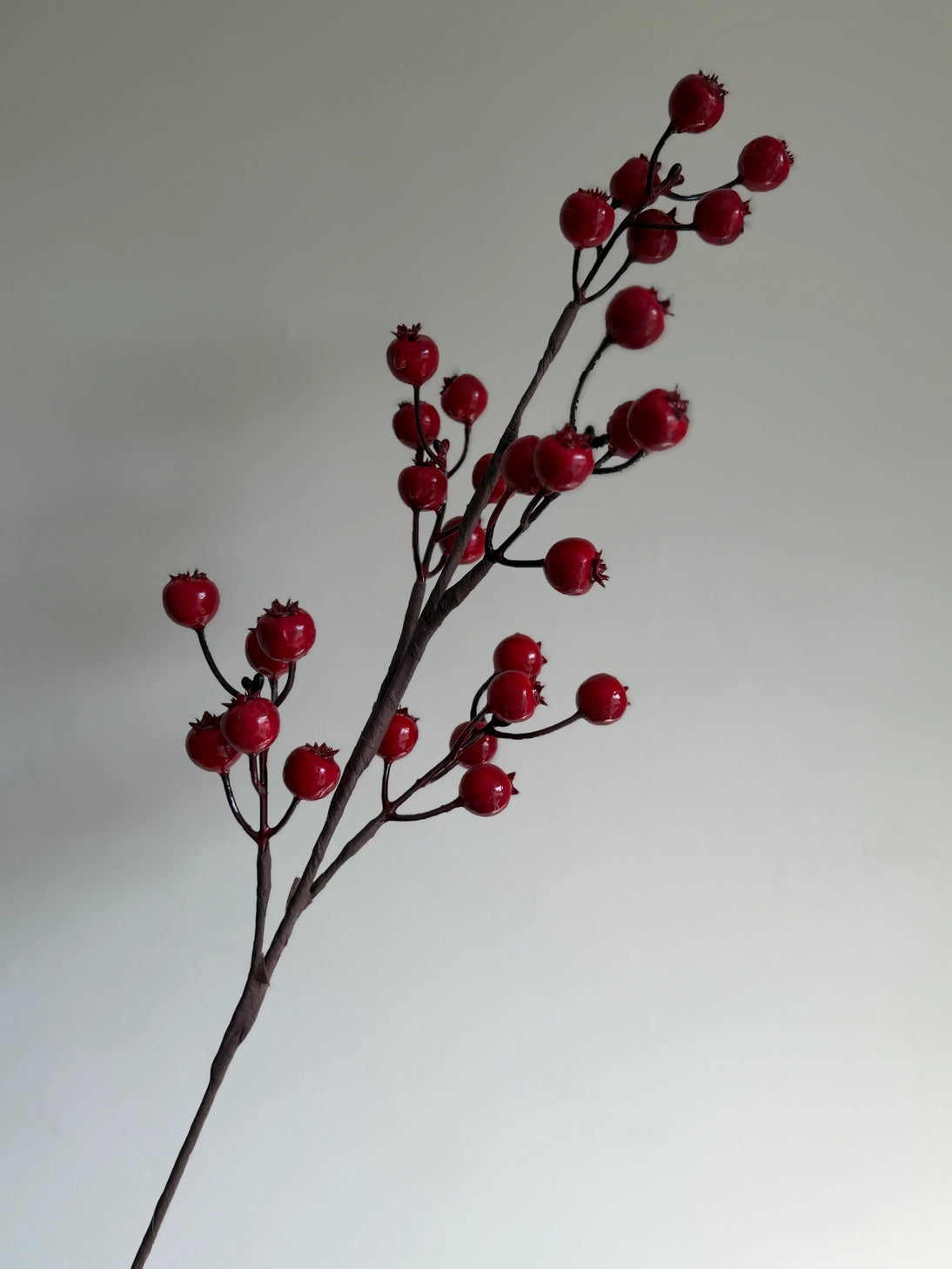 Red Berry Stem Christmas Decor - Precious Sparkle