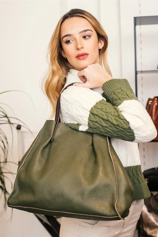 Cherry Paris Ethel Bag Khaki - Precious Sparkle