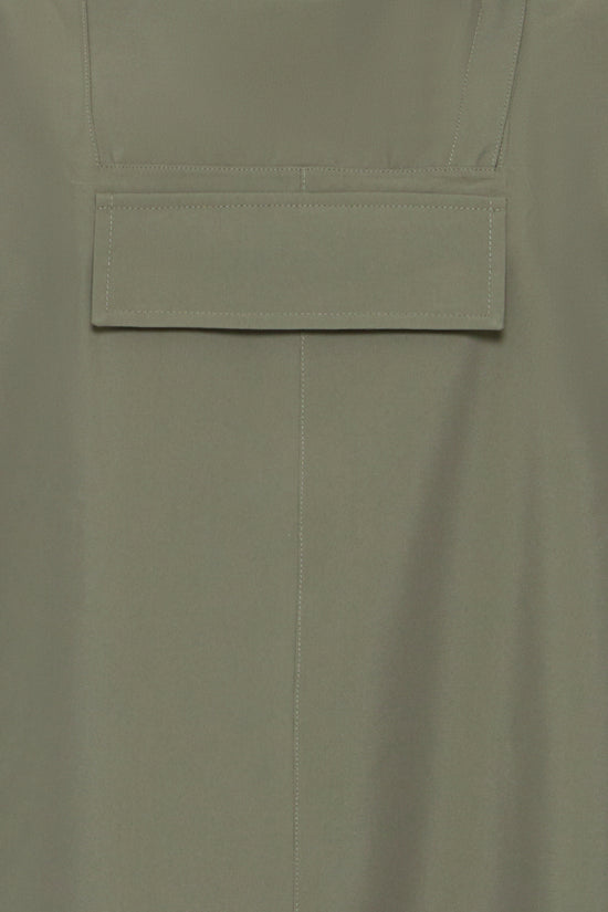 Fransa Frluna Dusty Olive Green Raincoat - Precious Sparkle