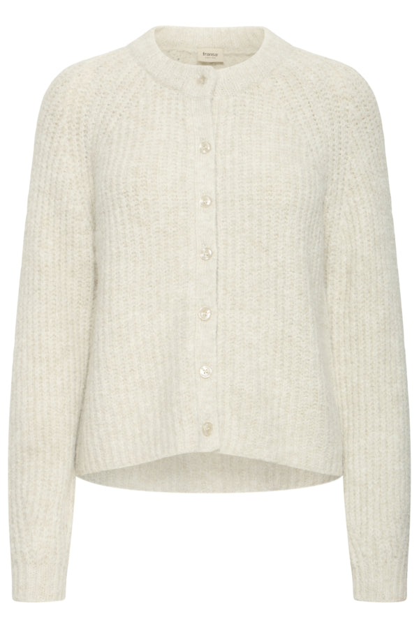 Fransa FrCharleen Cardigan Oatmeal