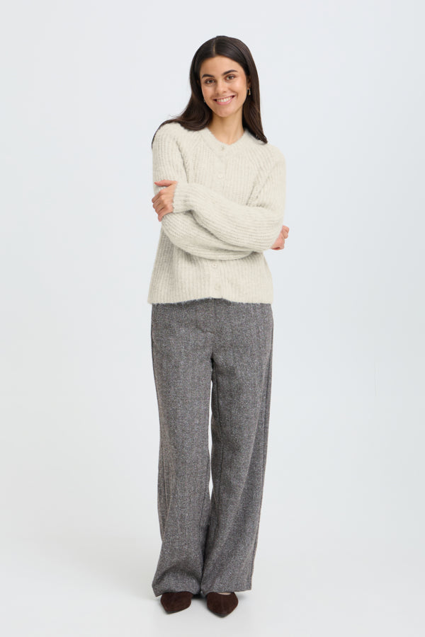 Fransa FrCharleen Cardigan Oatmeal