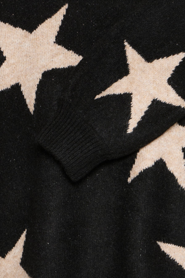 b. young Minya Starry Jumper Noir - Precious Sparkle