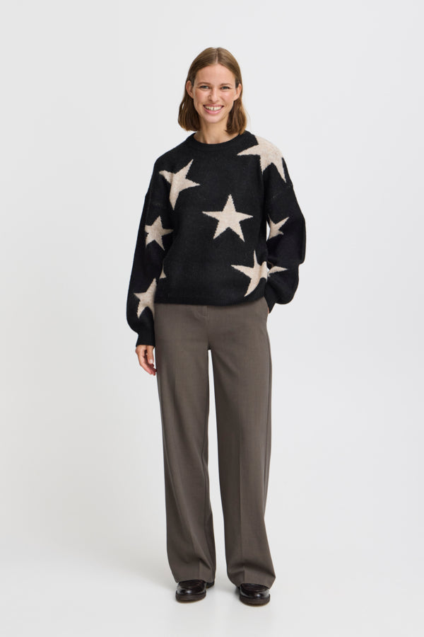 b. young Minya Starry Jumper Noir - Precious Sparkle