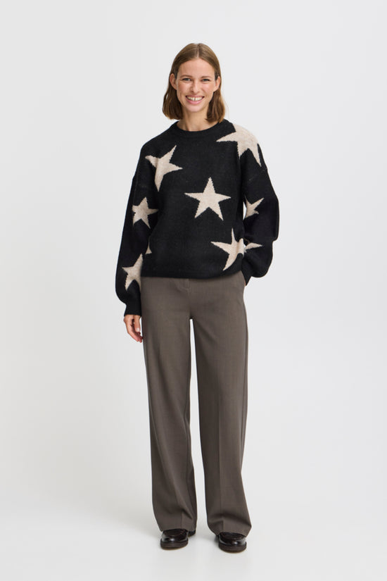 b. young Minya Starry Jumper Noir - Precious Sparkle