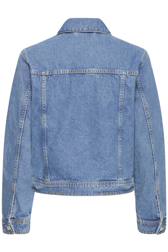 b.young Bykerina Denim Jacket - Precious Sparkle