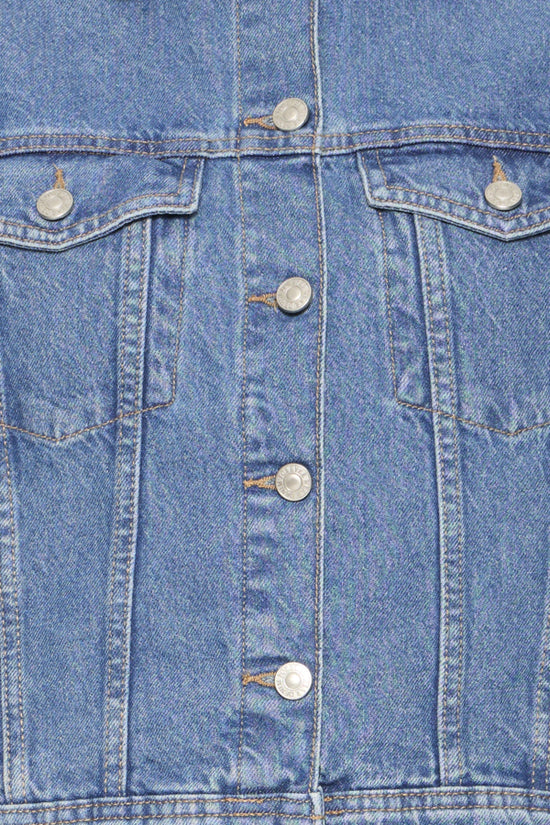 b.young Bykerina Denim Jacket - Precious Sparkle