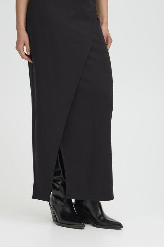 b.young Byraine Skirt Black Jersey - Precious Sparkle
