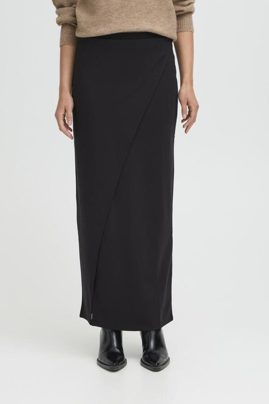 b.young Byraine Skirt Black Jersey - Precious Sparkle