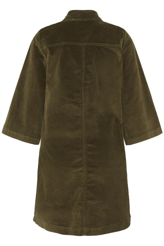 b.young Bydasik Corduroy Dress Olive - Precious Sparkle