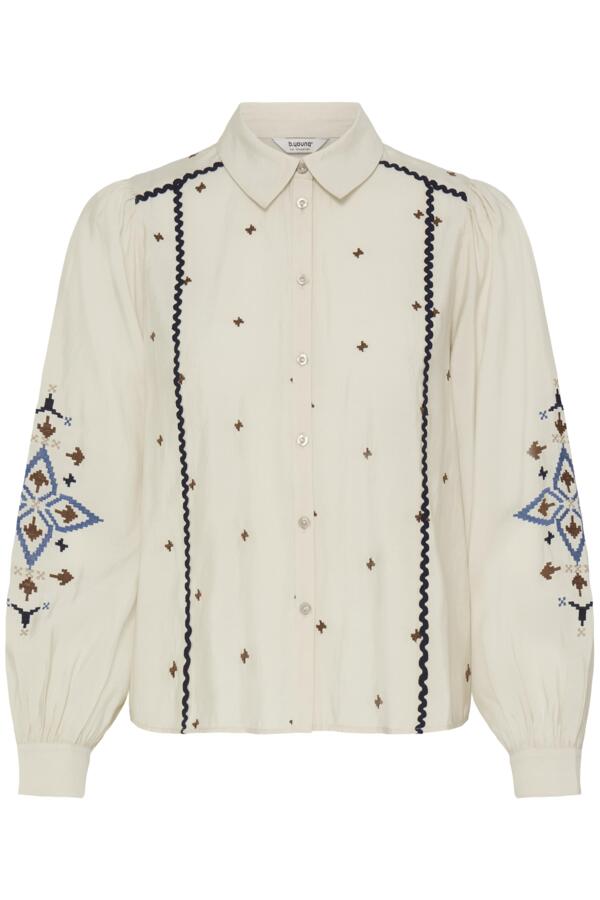 b.young Byirisa Shirt Birch - Precious Sparkle