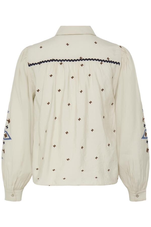 b.young Byirisa Shirt Birch - Precious Sparkle