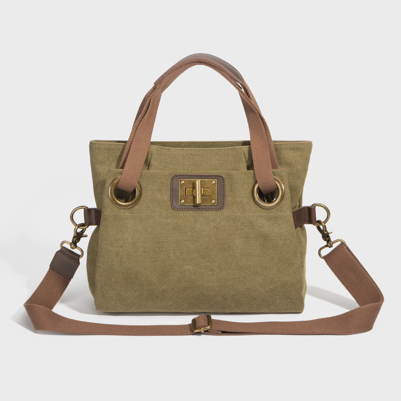 Zede Pont-Des-Arts Mini Bag Olive - Precious Sparkle