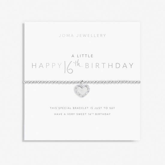 Joma Jewellery A Little 'Happy 16th Birthday' Bracelet - Precious Sparkle
