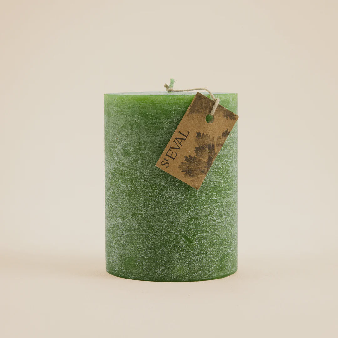 St Eval Geranium Leaf Fragranced Pillar Candle