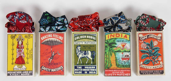 Les Belles Vagabondes Mini Alice Green Silk Scarf - Precious Sparkle