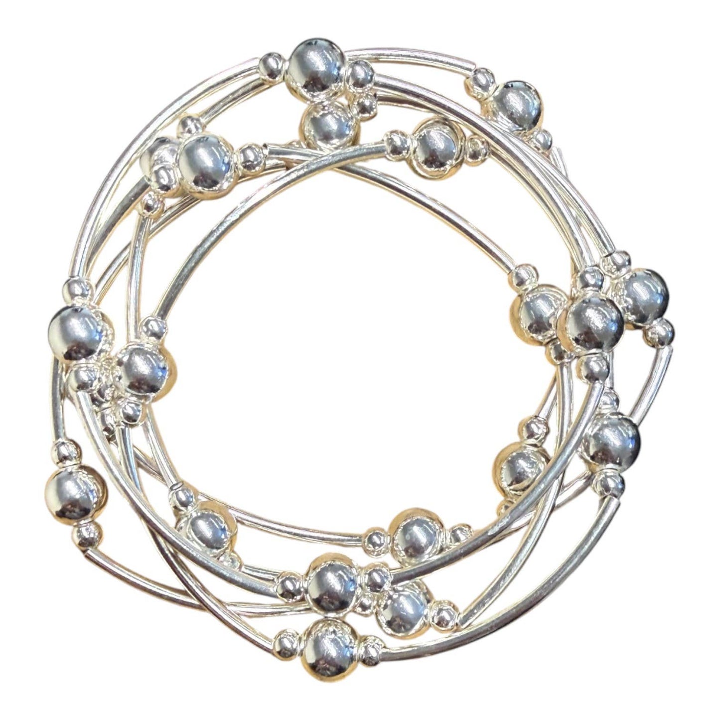 Multi-Strand Bracelet with Beads