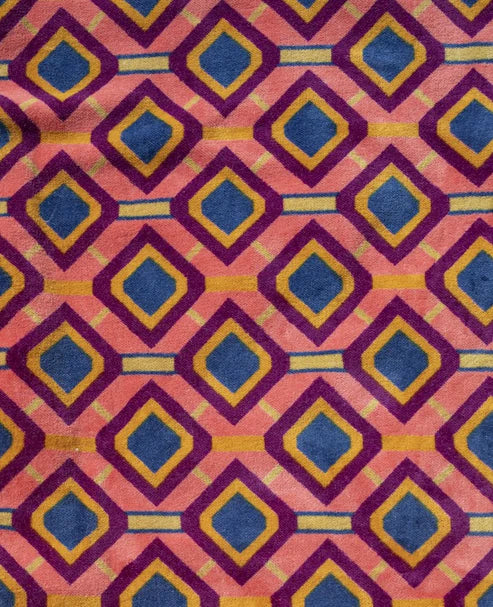 Les Touristes Velvet Dressing Gown Famara Coral - Precious Sparkle