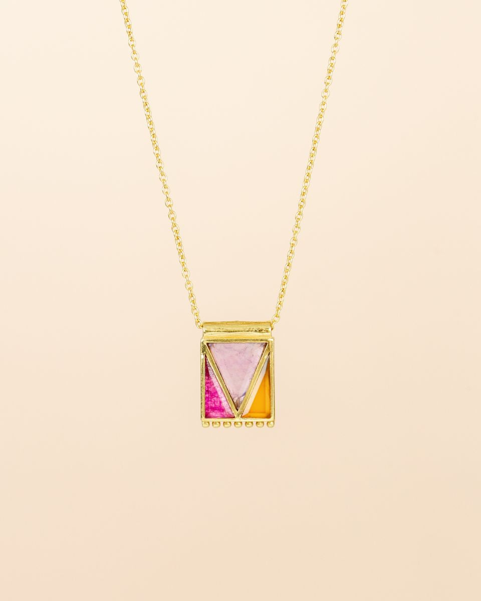 muja juma Sahar Amethyst Necklace - Precious Sparkle