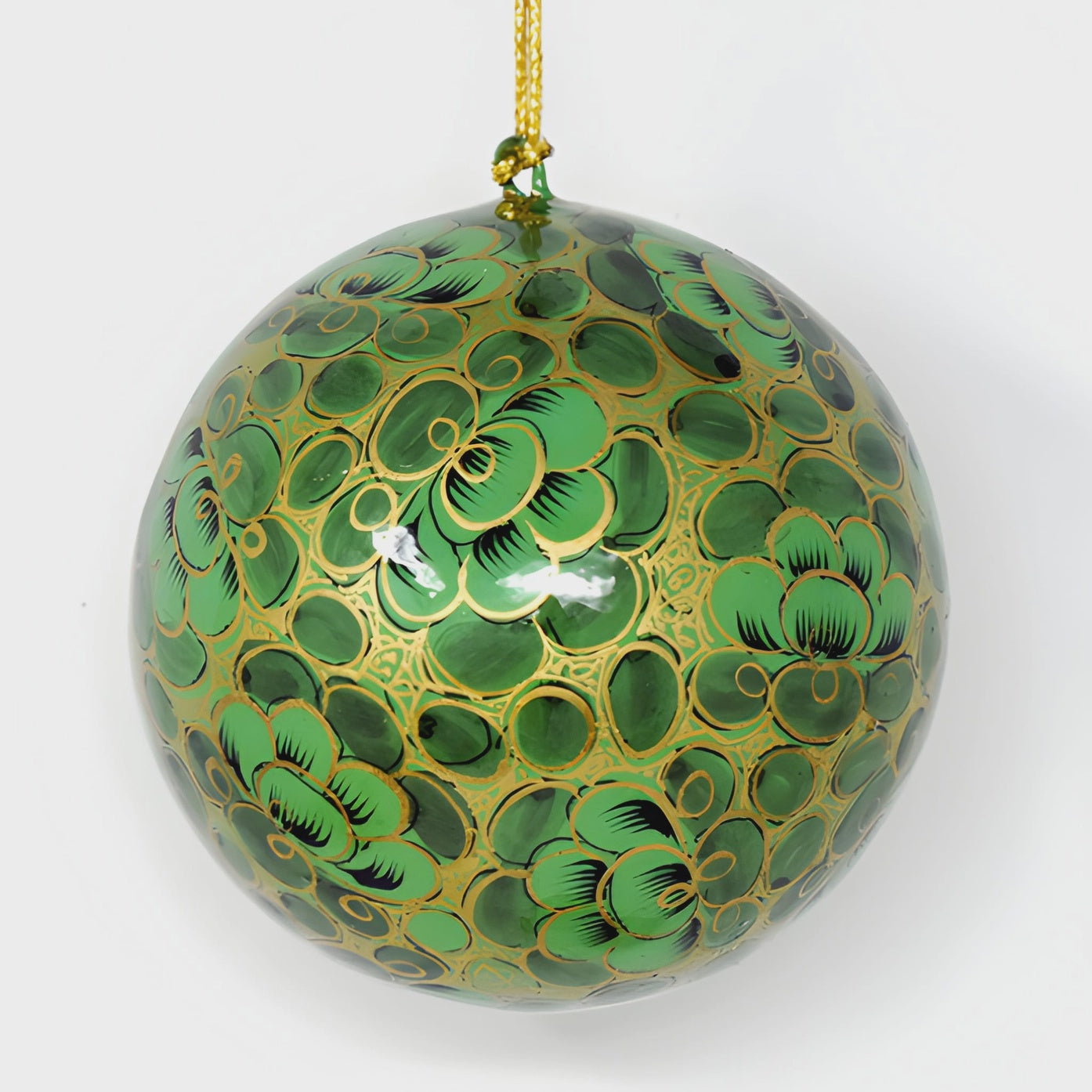 Fair Trade Green Bauble - Lilypad - Precious Sparkle