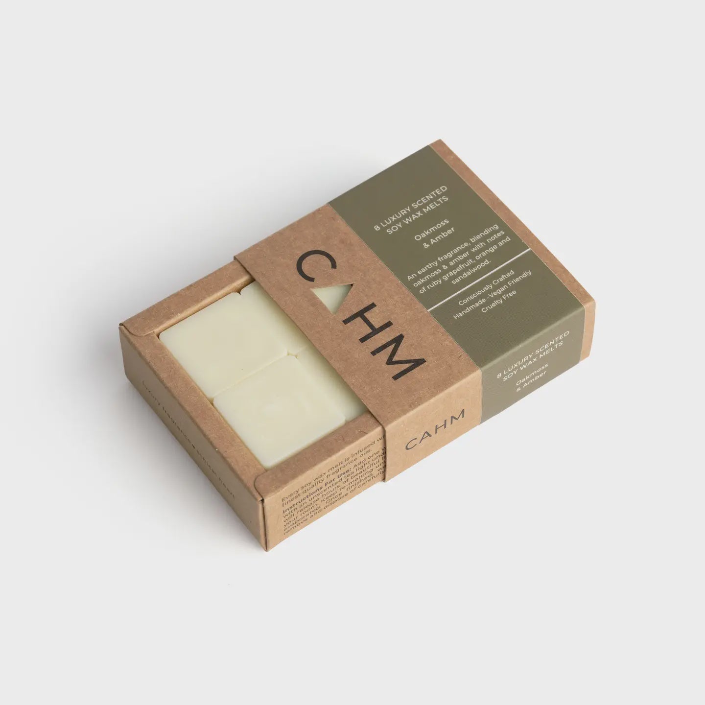 CAHM Oakmoss & Amber Soy Wax Melts