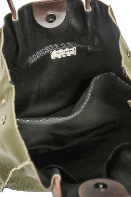 Cherry Paris Ethel Bag Khaki - Precious Sparkle