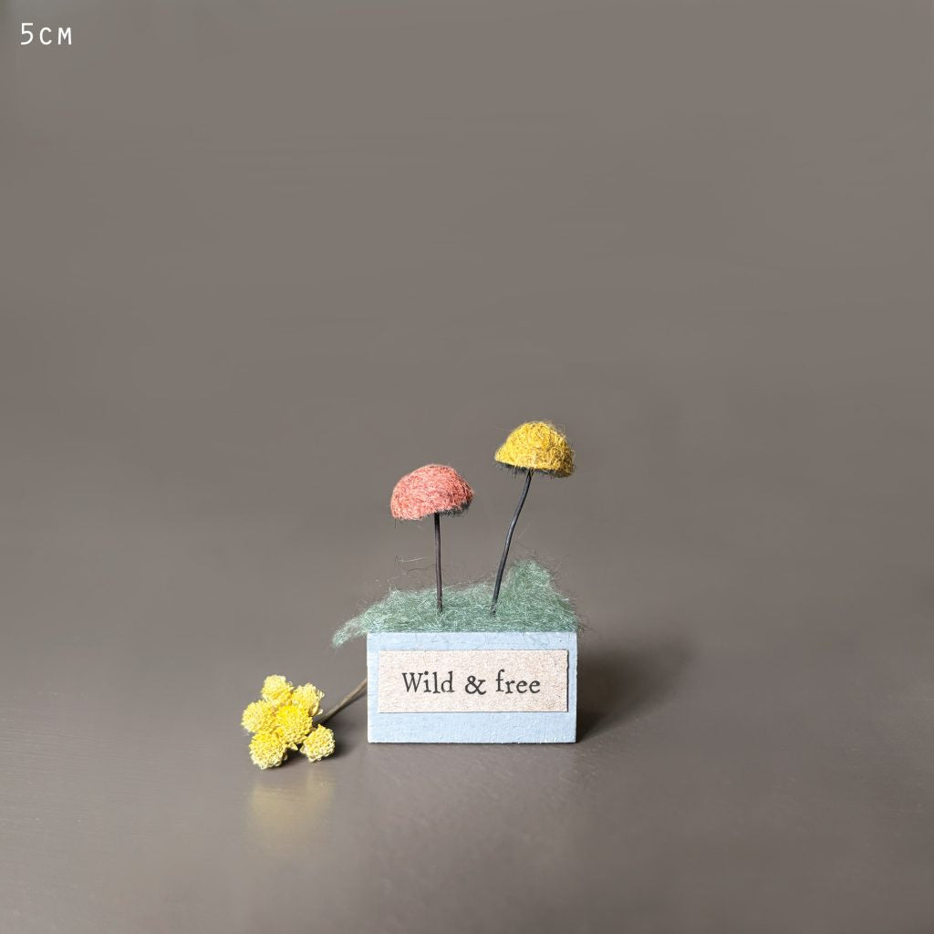 East of India Little mushroom block-Wild and free