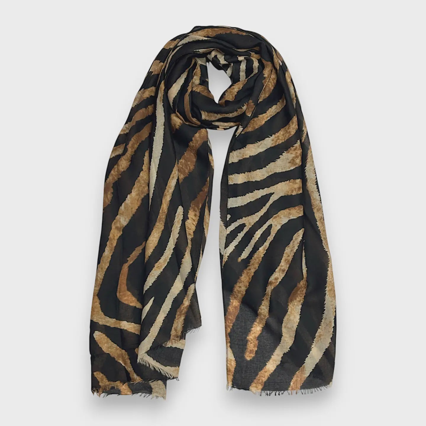 Summer Zebra Print Scarf - Precious Sparkle