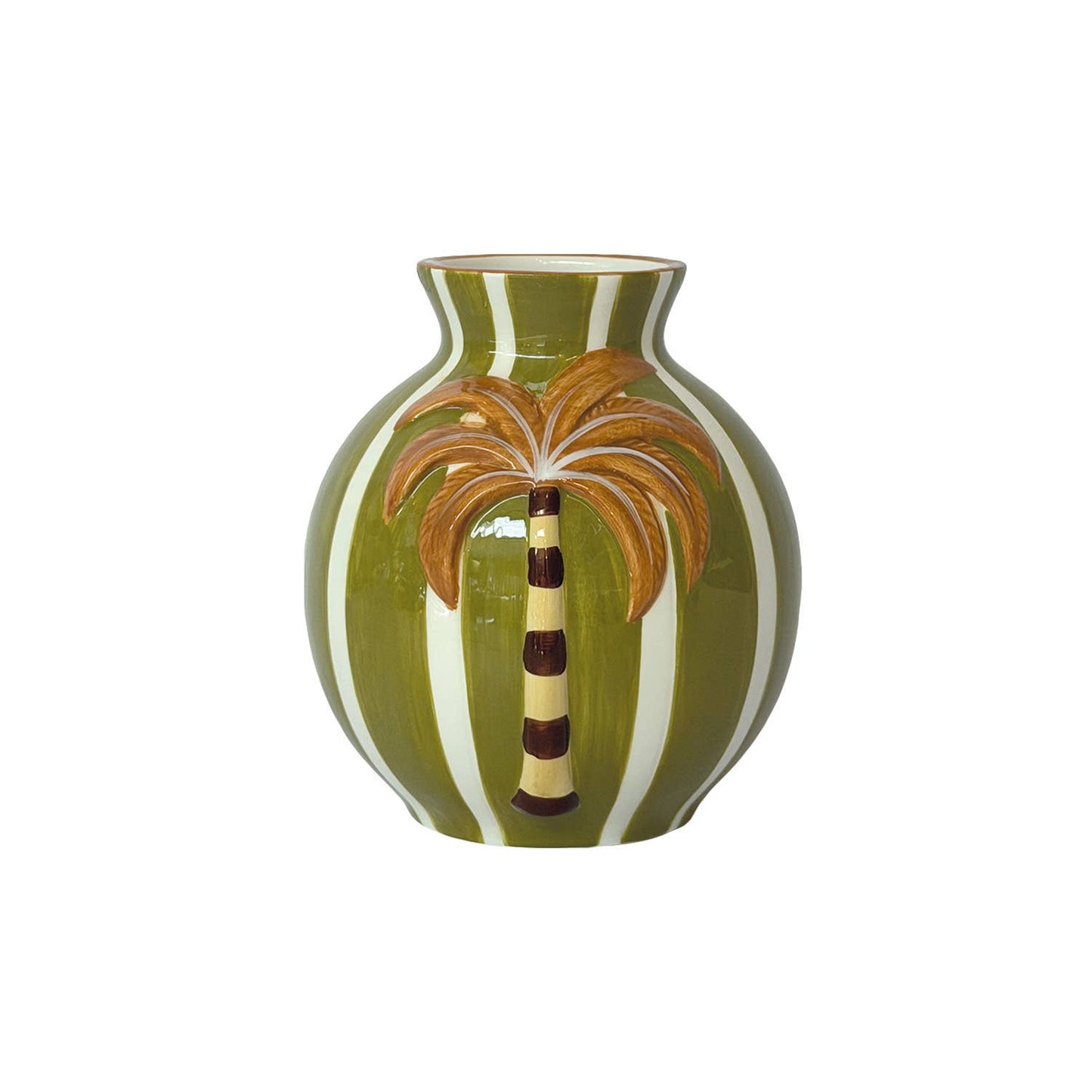 Khaki Small Palm Vase