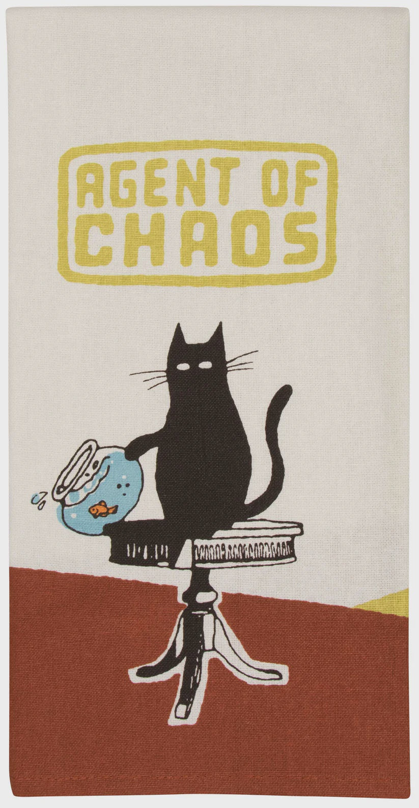Blue Q Agent of Chaos Dish Towel - Precious Sparkle