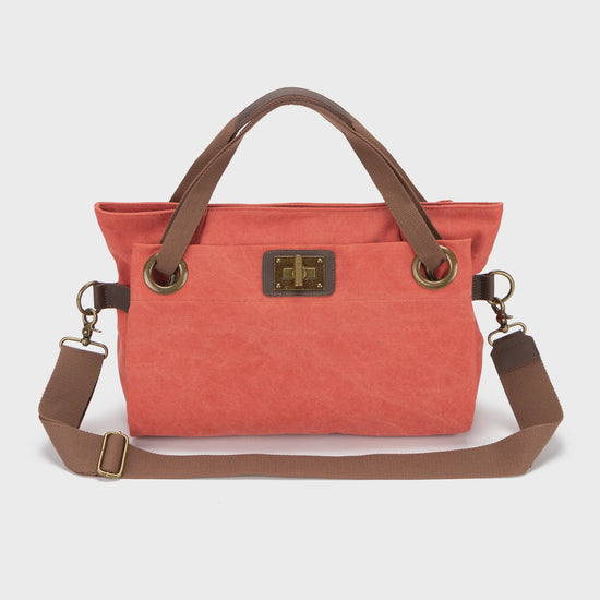 Zede Pont-Des-Arts Medium Bag Coral - Precious Sparkle