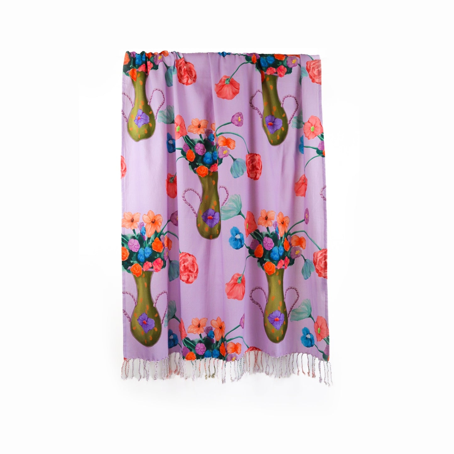 Suuzzz Lilac Eloise Throw/Table Cloth/Picnic Blanket