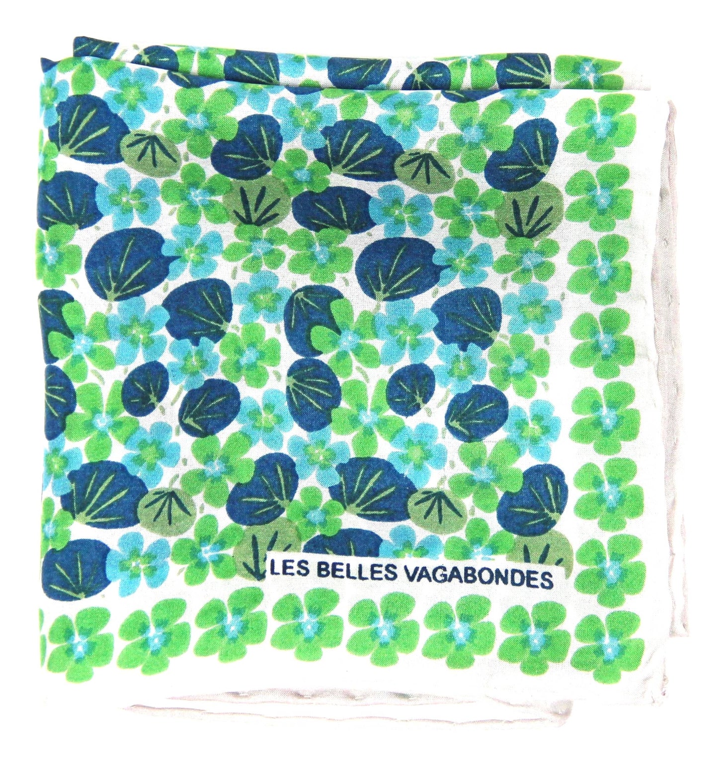 Les Belles Vagabondes Mini Green Capucine Scarf
