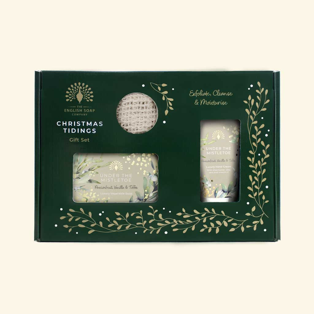 Christmas Tidings Under the Mistletoe Gift Set - Precious Sparkle