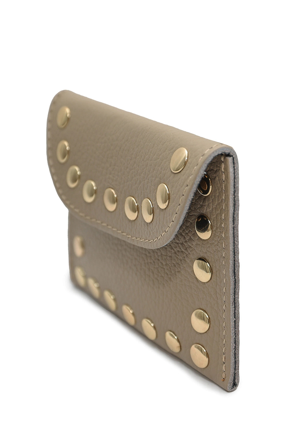 Cherry Paris Leina Leather Purse Taupe