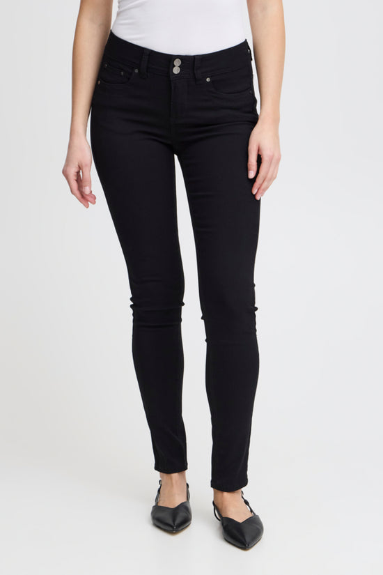 Fransa Frzalin Tokyo Black Jeans - Precious Sparkle