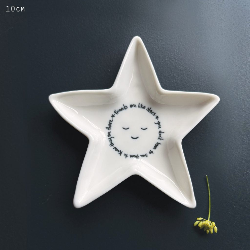 East of India Star dish-Friends are like stars