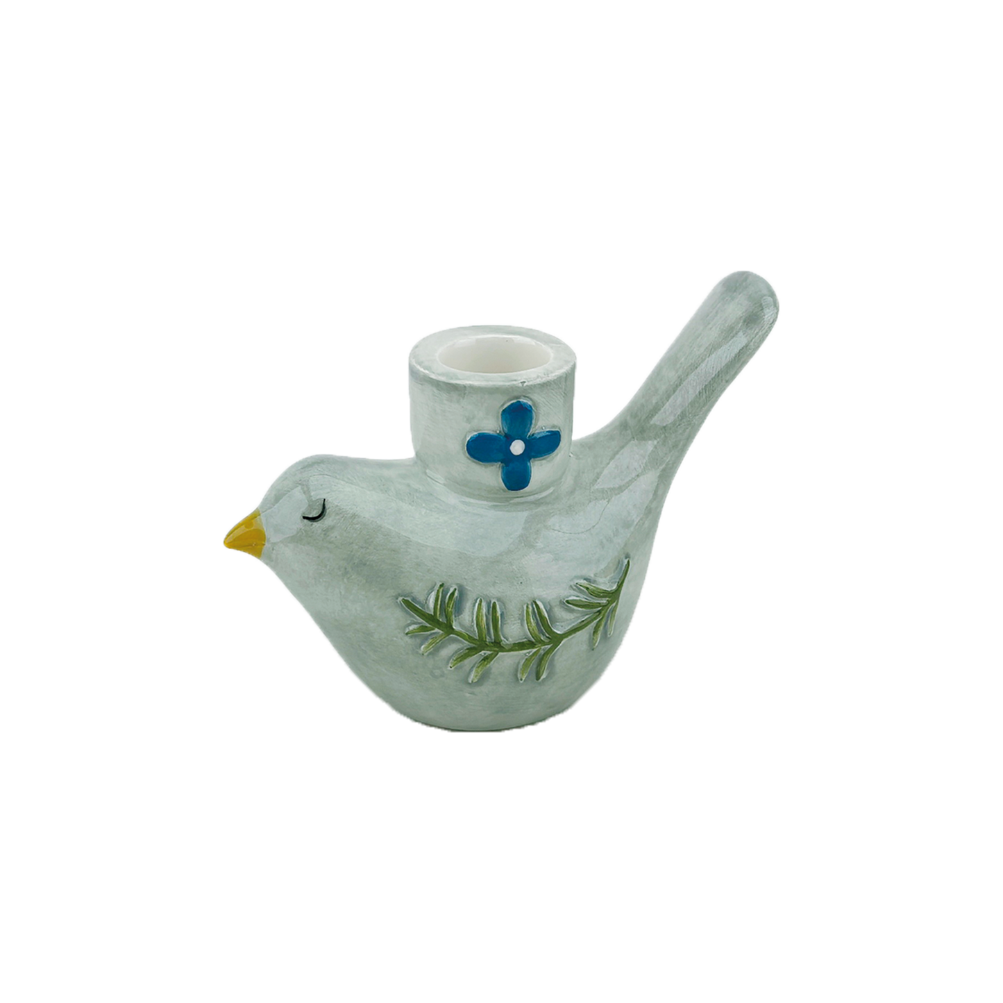 Small Blue Bird Candle Holder - Precious Sparkle
