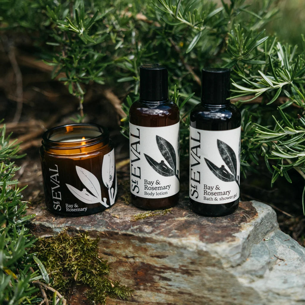 St Eval Bay & Rosemary Wild Escape Gift Set - Precious Sparkle