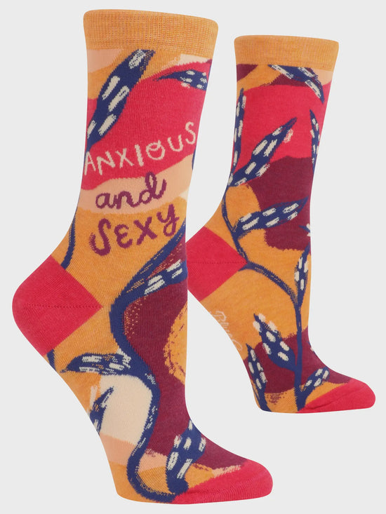 Blue Q Anxious and Sexy Women's Socks - Precious Sparkle