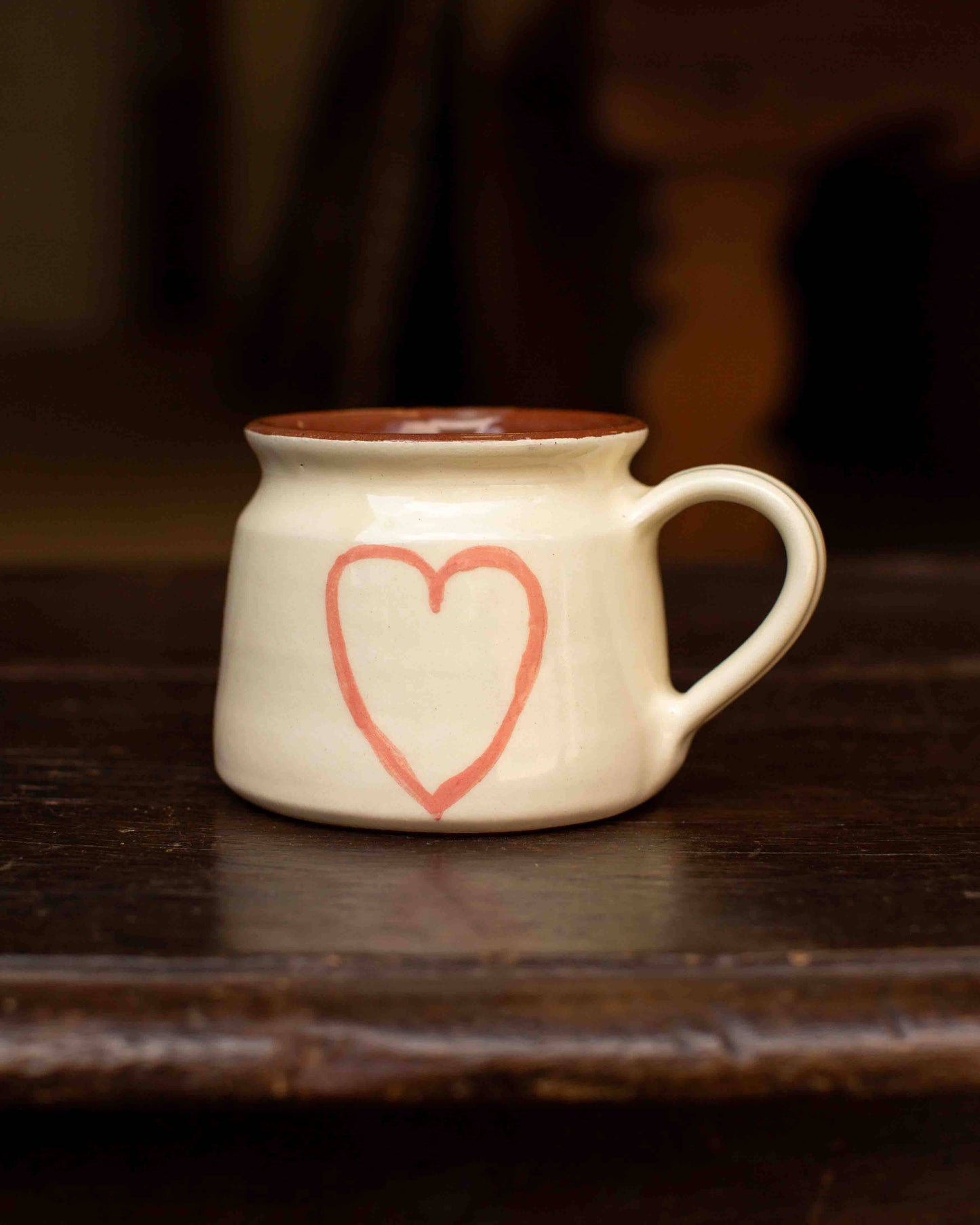 Red Heart Mug